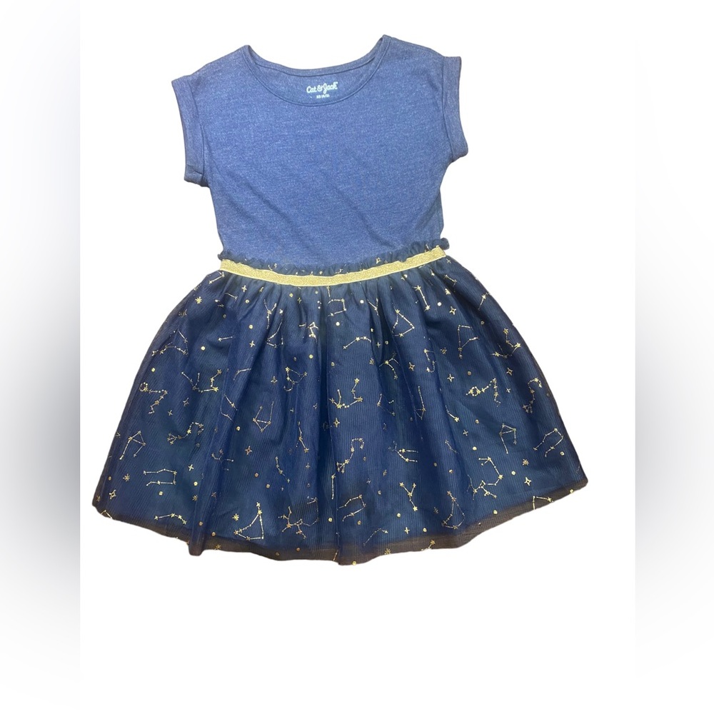 CAT & JACK SEMI CASUAL DRESS FOR KIDS SIZE 4/5